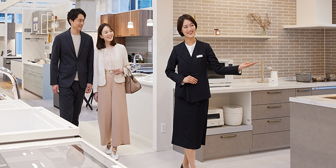 お近くのショウルームで体験・相談