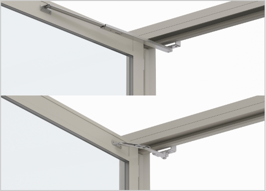 開放制限アーム大・小