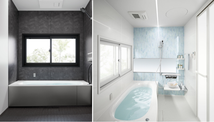 引違い浴室仕様の窓