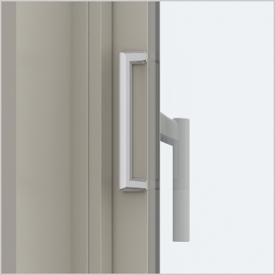 開き室外用ハンドル