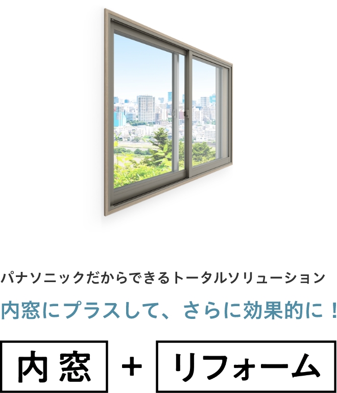 内窓+リフォーム