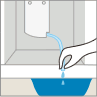 シャワーホースカバー お手入れ方法イメージ