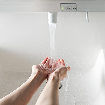 商品画像:タッチレス水栓 ツイストシャワー
