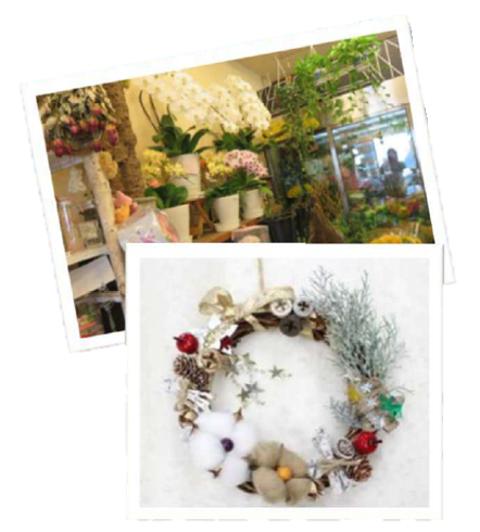 クリスマスリース作り体験