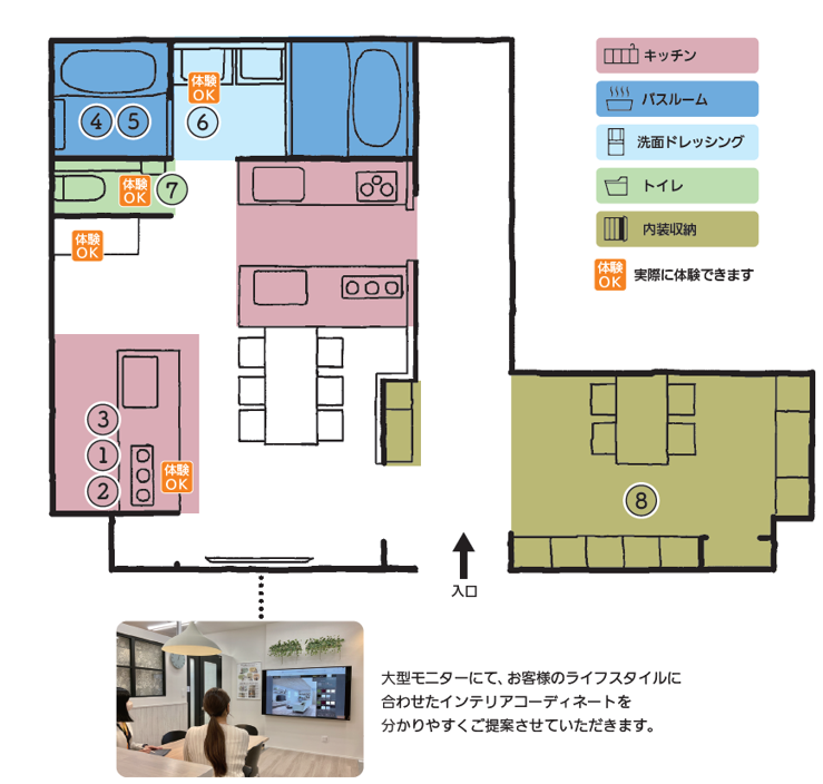 フロアマップのご案内