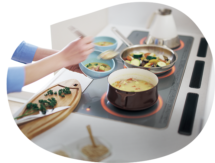 2人で料理できるね！