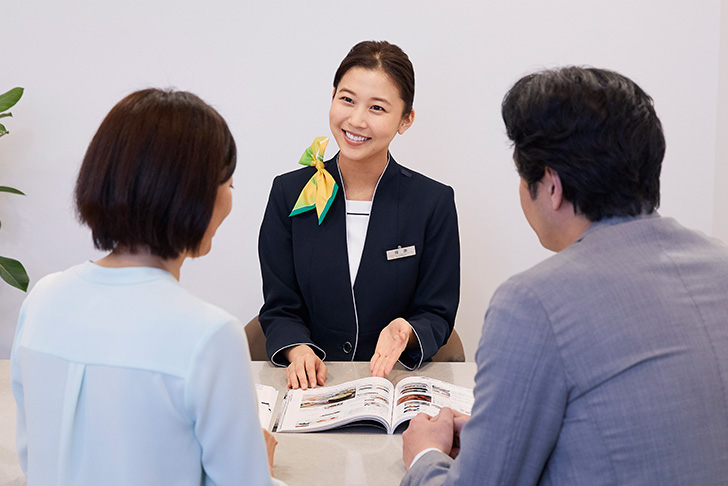 写真：専任のプランナーがしっかりサポート