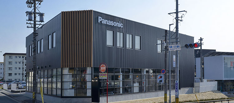 写真：パナソニック リビングショウルーム 岡崎　外観