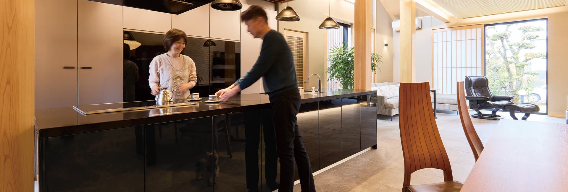 眺めて心満たされる、匠の技が宿る住まい