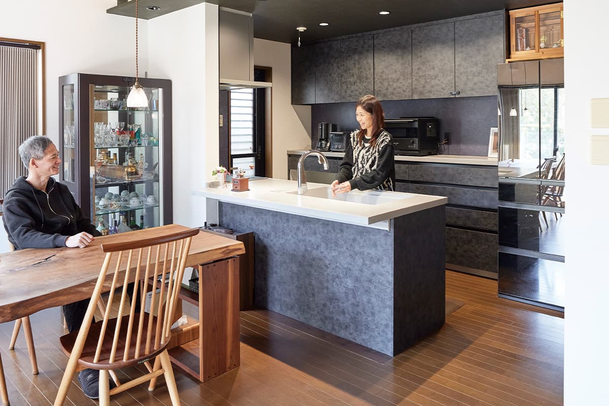 フルフラットキッチン