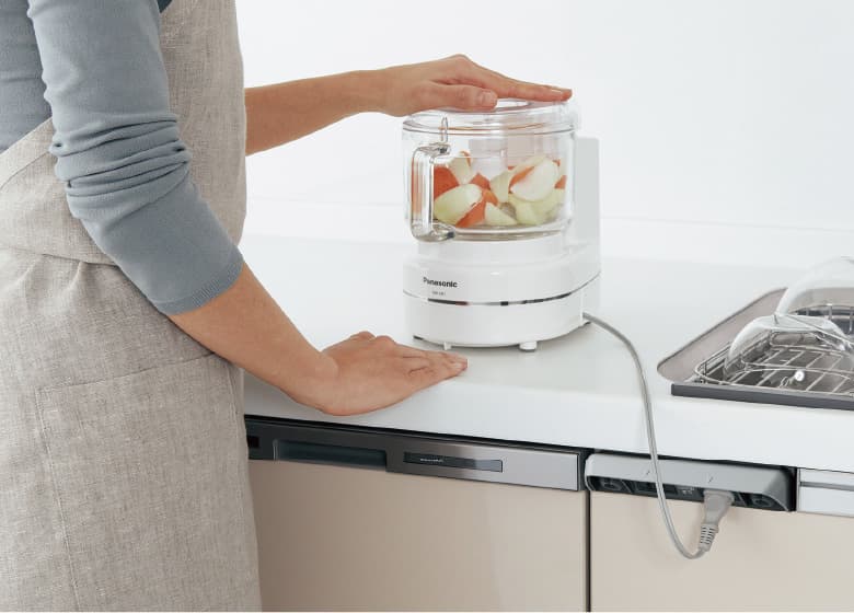 便利な調理家電もさっと使える