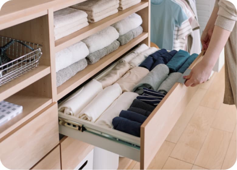 整理しやすい収納