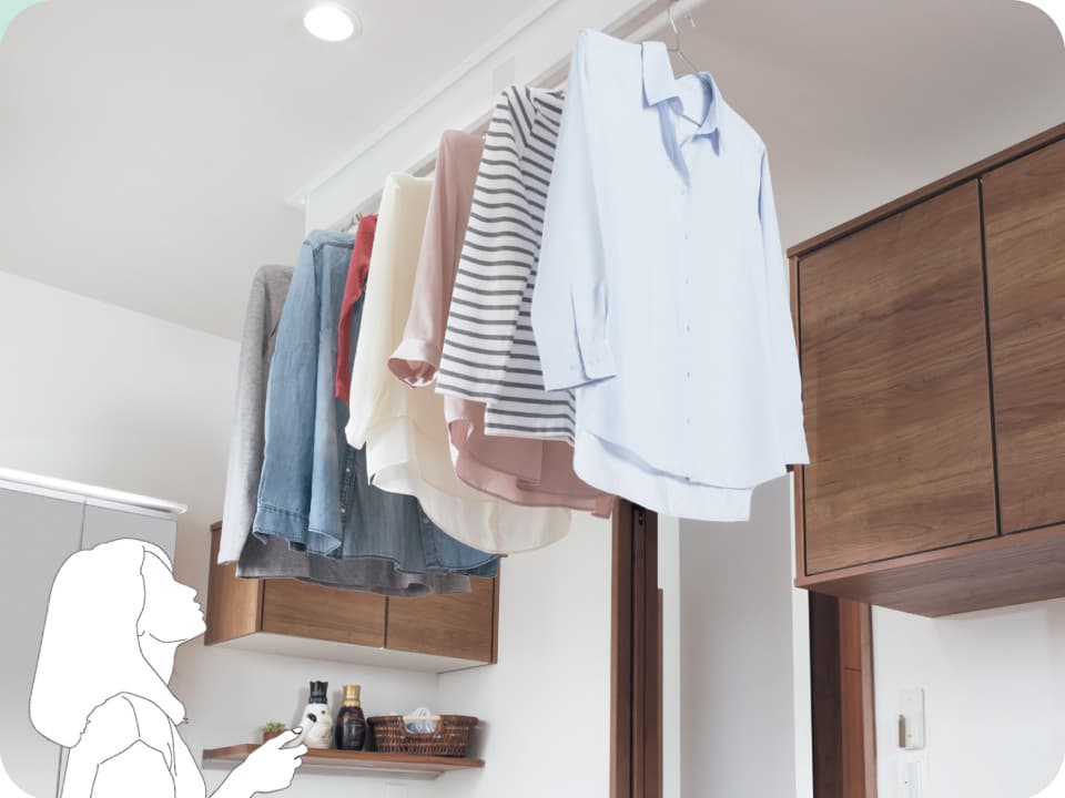 パナソニック 室内物干しユニット ホシ姫サマ