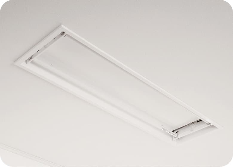 使わないときはすっきり収納