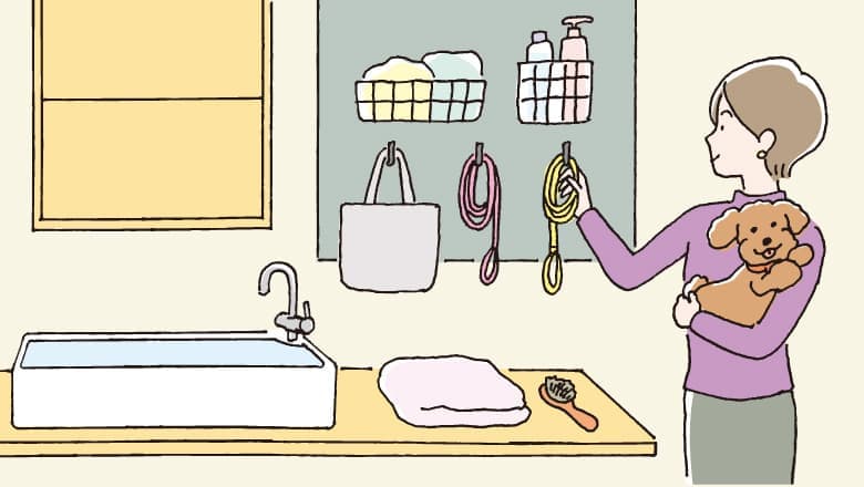 ペットと心地よく暮らす工夫