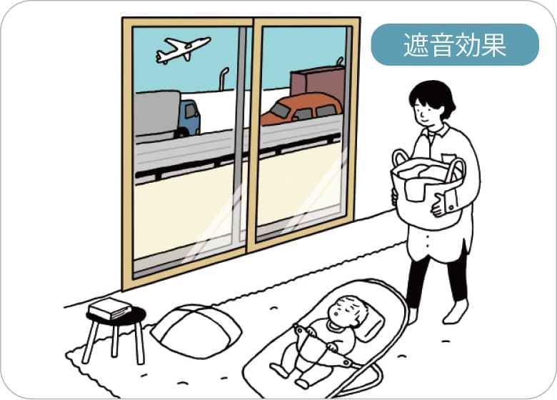 騒音を気にしない静かな暮らし