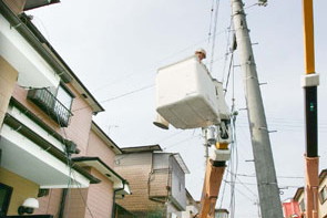 幹線引き込み工事