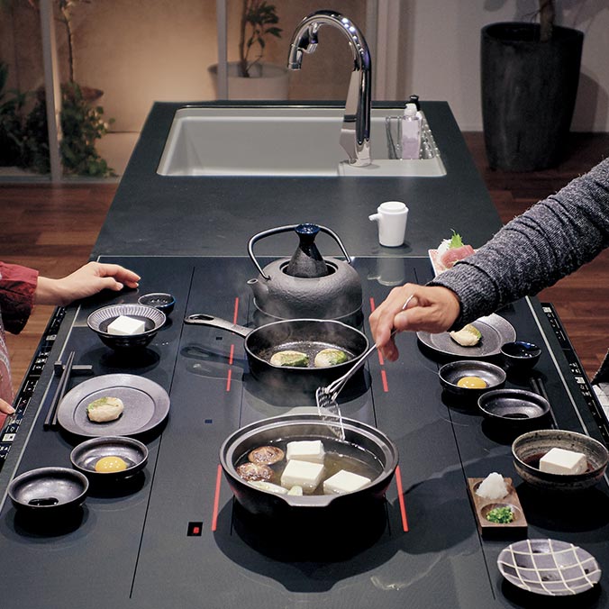 みんなで一緒に調理も食事もできるキッチン | 暮らしのアイディアを気