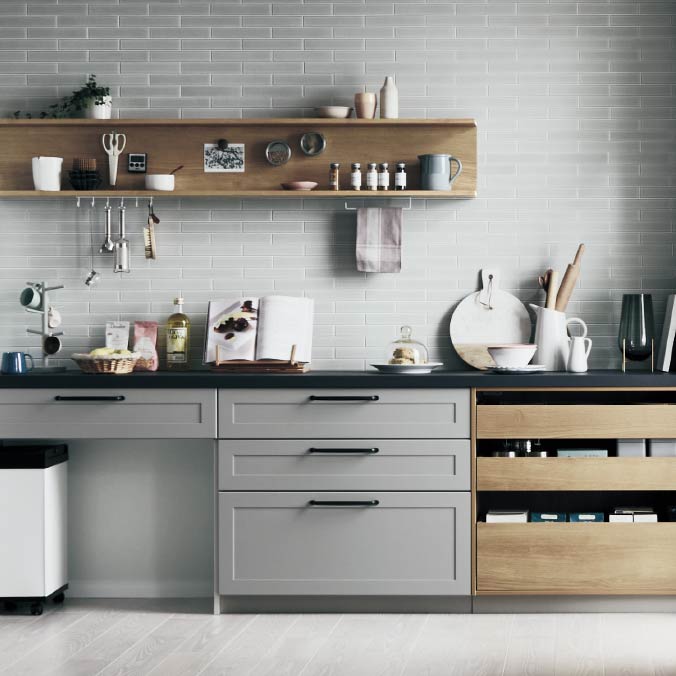 リビングとつながるオープンキッチン | 暮らしのアイディアを気になる