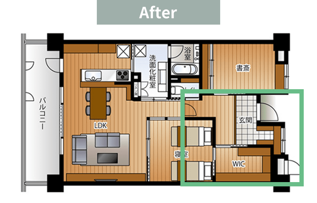 リフォーム後