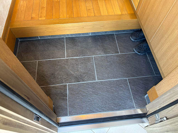 写真：玄関廻り