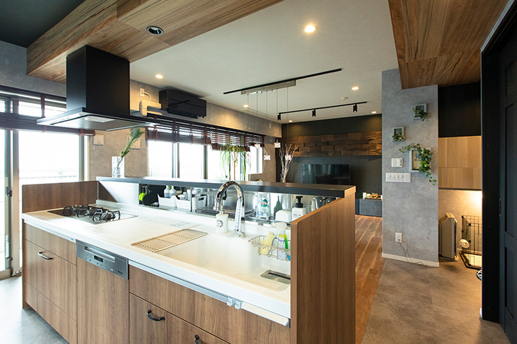 キッチンの配置を大胆に変更:After