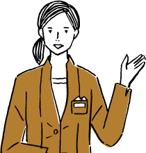 コンシェルジュのイラスト