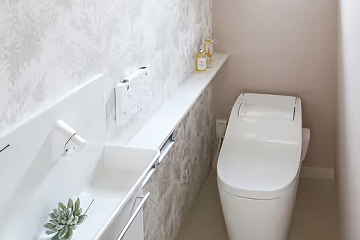 ホワイト際立つエレガント空間​