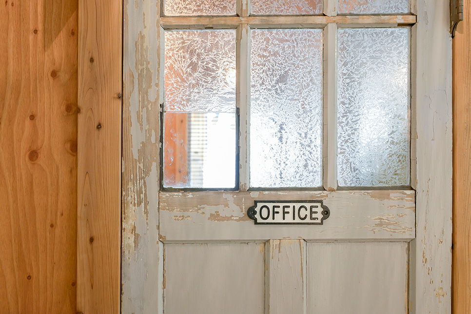 お祖母さまの家で使われていたドア