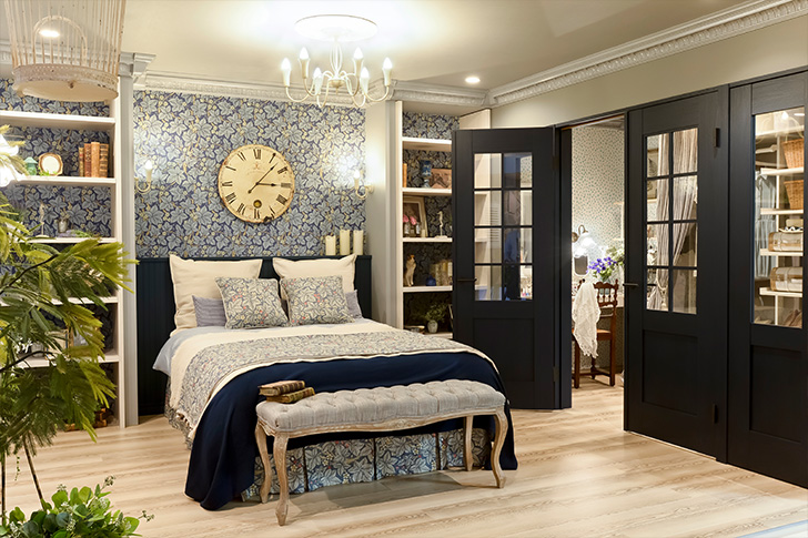 夏水組の坂田夏水さんが手がけた「パリの寝室」