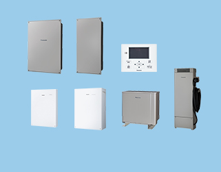 電機自動車・蓄電池の蓄電容量がわかる、発電量もすぐわかる、電気自動車・蓄電池の充電状態がわかる、使用電力の多い3回路がすぐわかる、電気自動車・蓄電池の放電状態がわかる