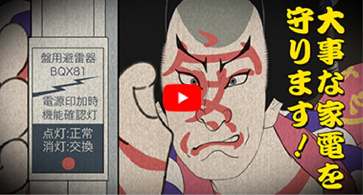 【15秒でわかる】 かみなりあんしん  ばん